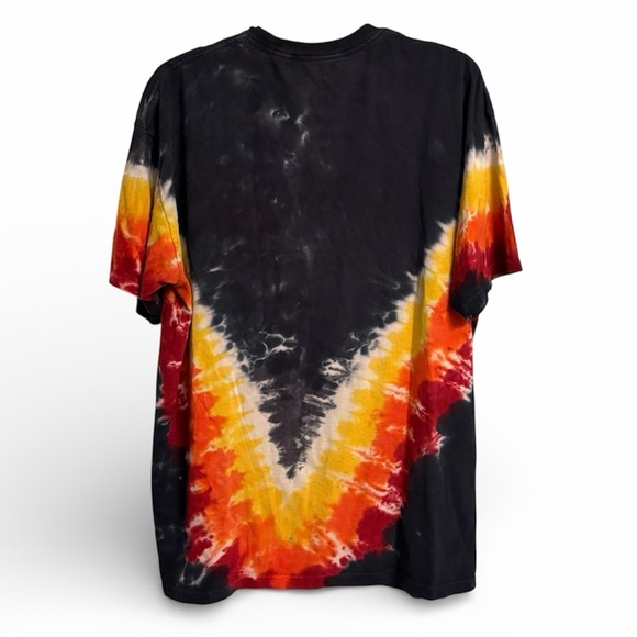 Liquid Blue AC/DC Angus Young Lightning Tie-Dye T-Shirt Men’s XL - Picture 2 of 5